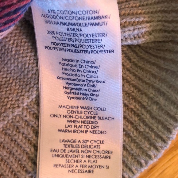 Chaps by a Ralph Lauren Sweater Size Medium - Picture 4 of 6